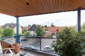 Balkon (Westausrichtung) - Maisonette-Wohnung mit Loft-Charakter nahe dem Ölper See
